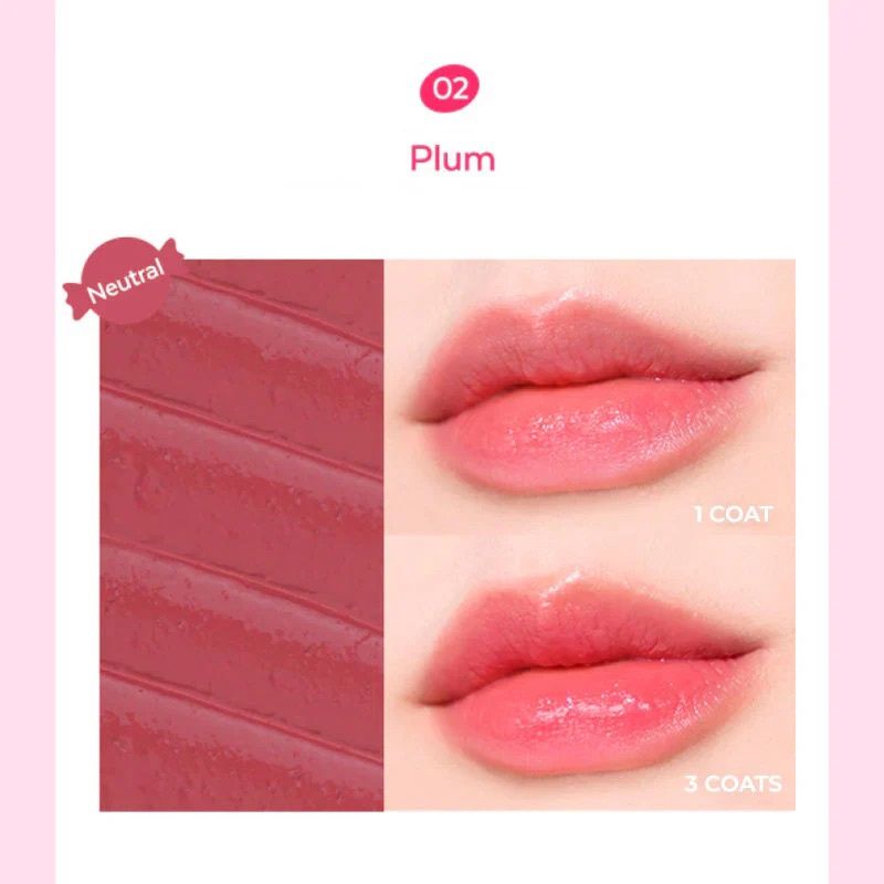 APIEU The Pure Candy Color Balm 02 (Plum)