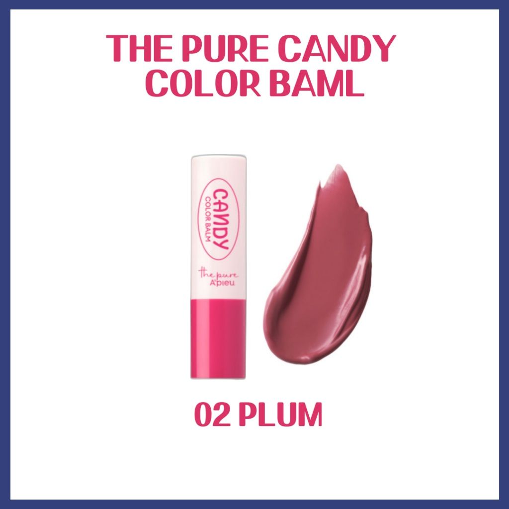 APIEU The Pure Candy Color Balm 02 (Plum)