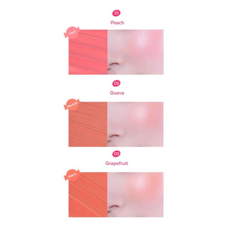 APIEU The Pure Candy Water Cheek 02 (Guava)