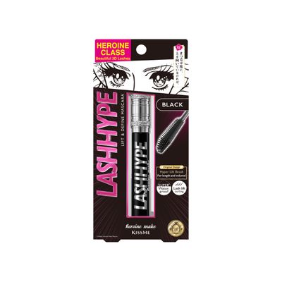 KISSME LASH HYPE ブラック 01 Heroine Make KissMe Lash Hype Mascara #01 Black