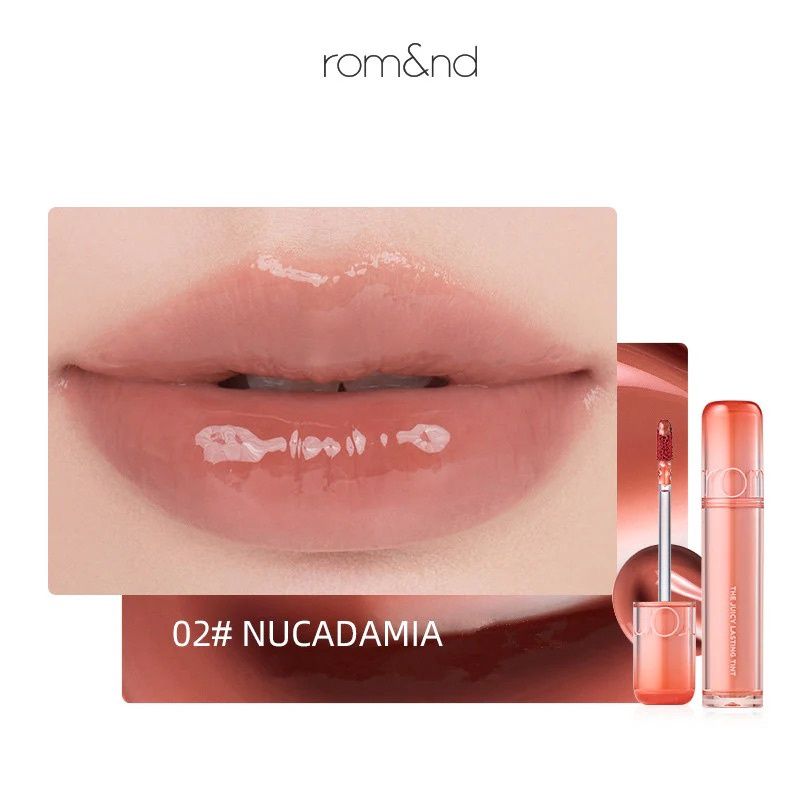 Rom&amp;nd The Juicy Lasting Tint #02 Nucadamia