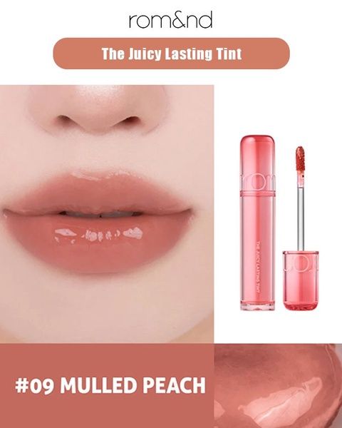 Rom&amp;nd The Juicy Lasting Tint #09 Mulled Peach