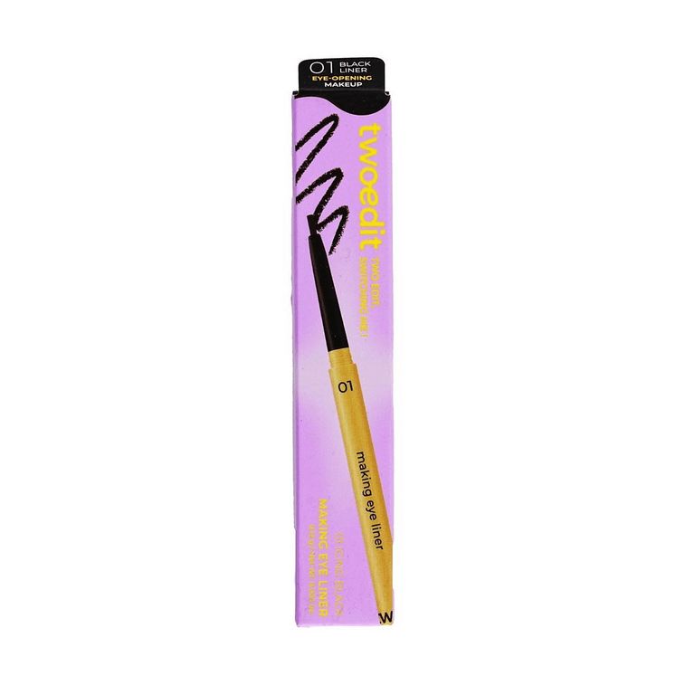Twoedit Making Eyeliner #01 (Icing Black)