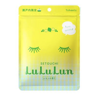 Lululun Premium Setouchi Lemon Face Mask 7 Sheets (N)