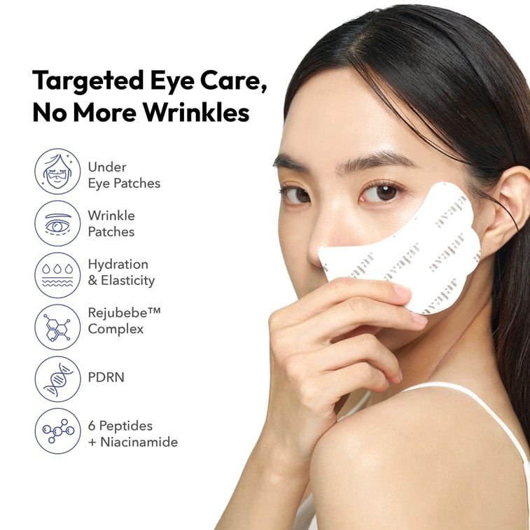 Avajar Rejuvenating Eye Wrinkle Control Mask 5 Sheets