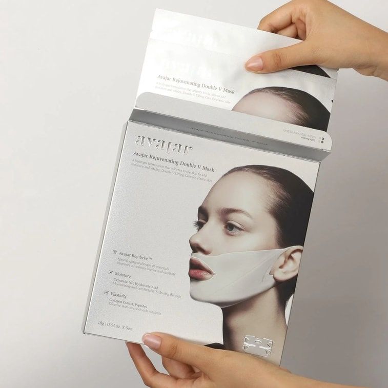 Avajar Rejuvenating Double V Lifting Mask 5 Sheets