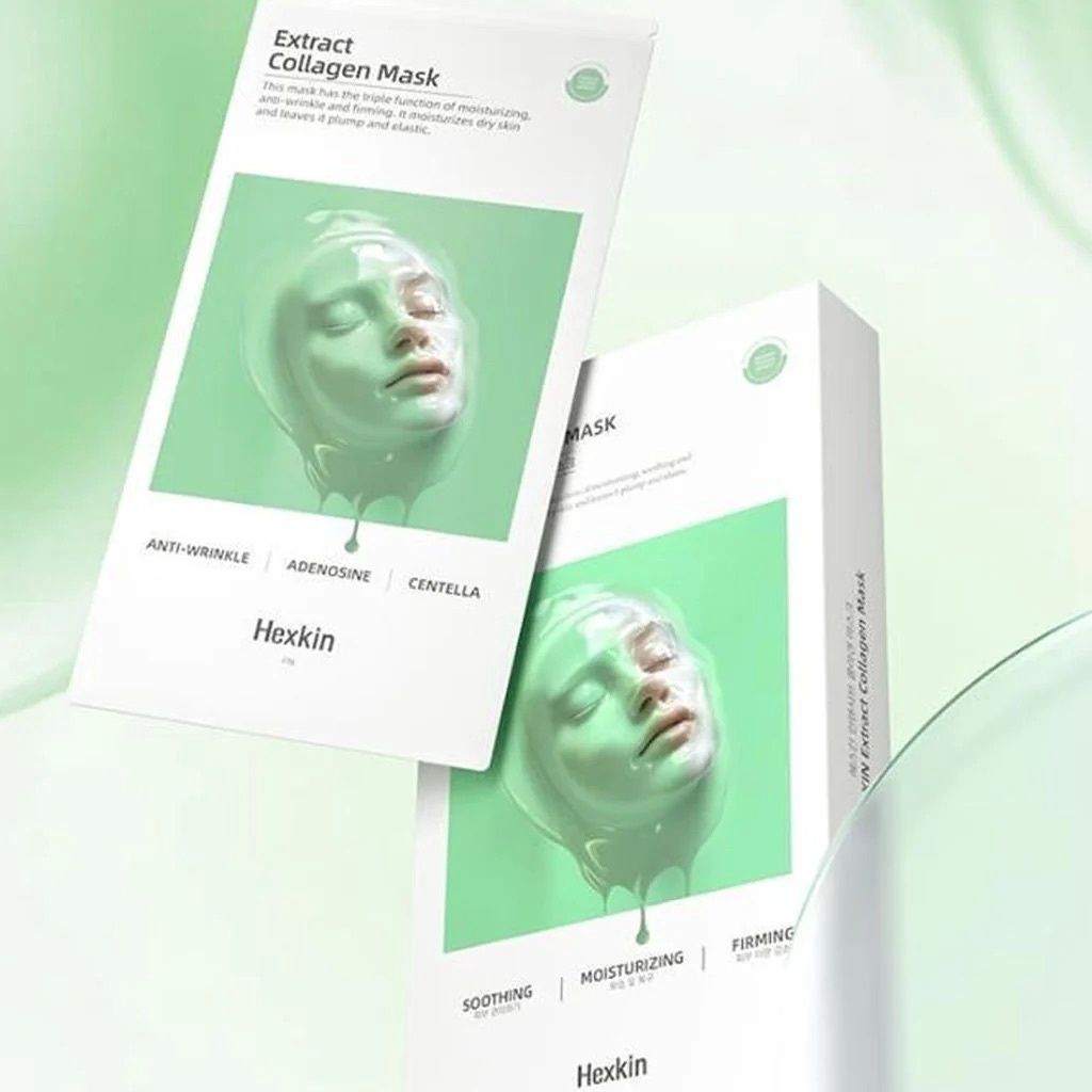 Hexkin Extract Collagen Mask 5 Sheets