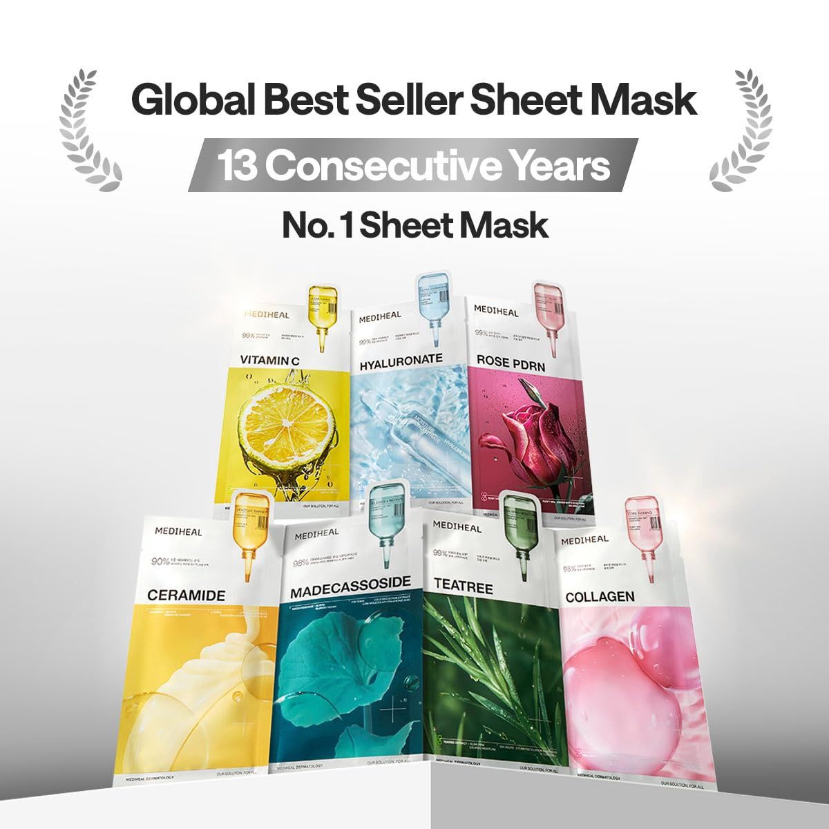 Mediheal Ceramide Essential Mask + Moisture Barrier 10pcs/Box