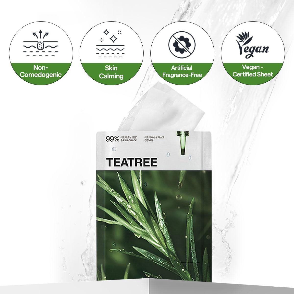 Mediheal Teatree Essential Mask + Calming Moisture 10pcs/Box