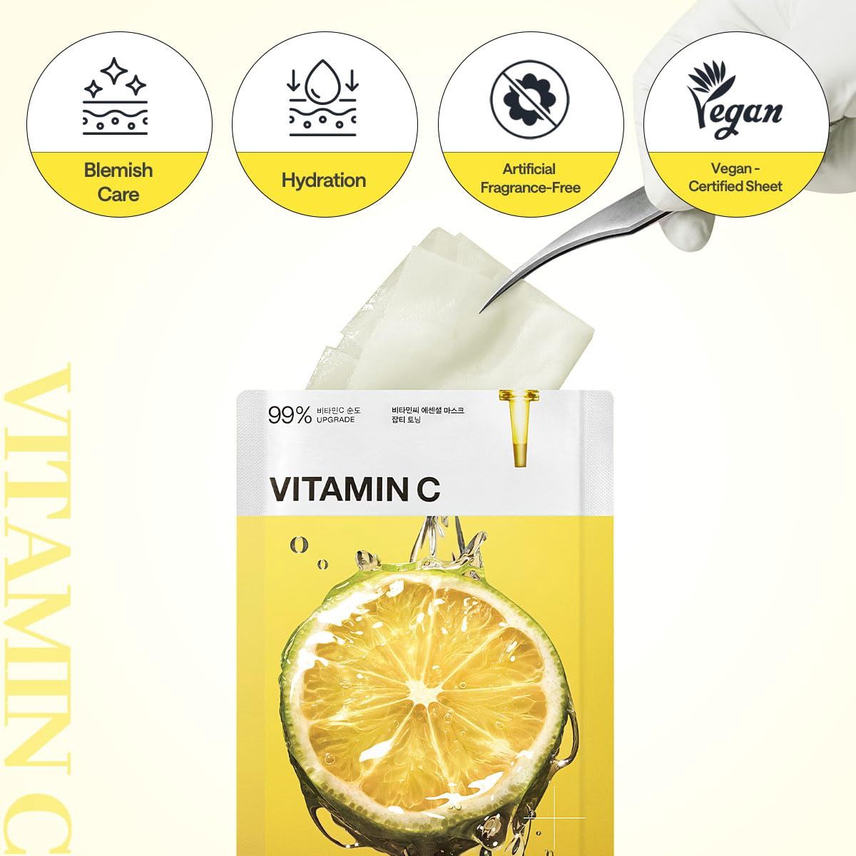 Mediheal Vitamin C Essential Mask + Clear Toning 10pcs/Box