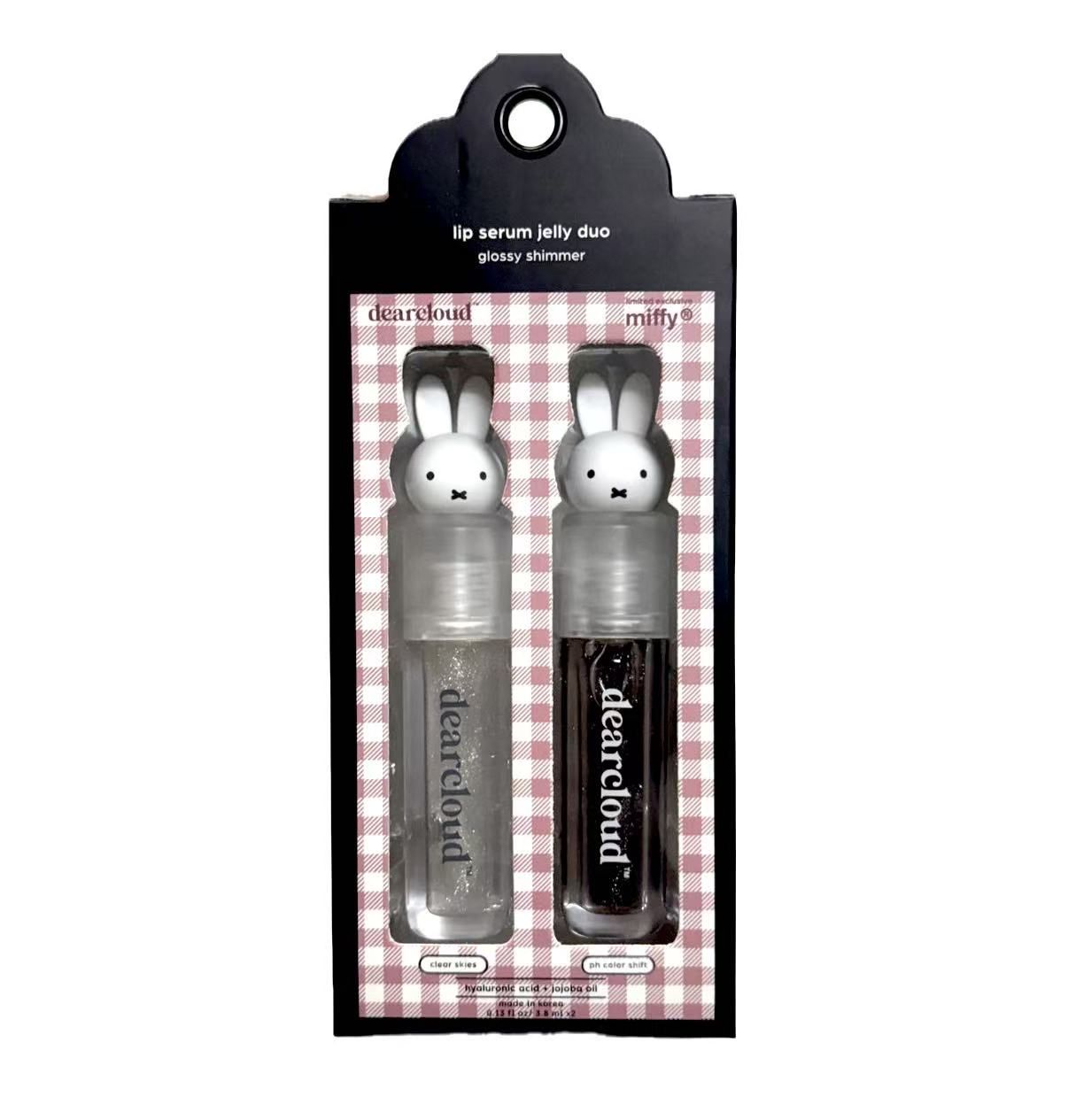 Dearcloud Miffy Lip Serum Jelly Duo Clear+pH Color Changing (Limited)
