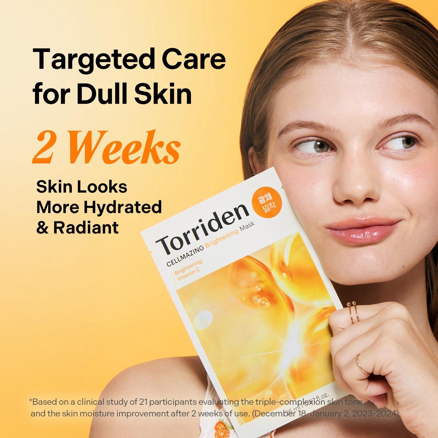 Torriden Cellmazing Vita C Facial Mask Box 10 Sheets