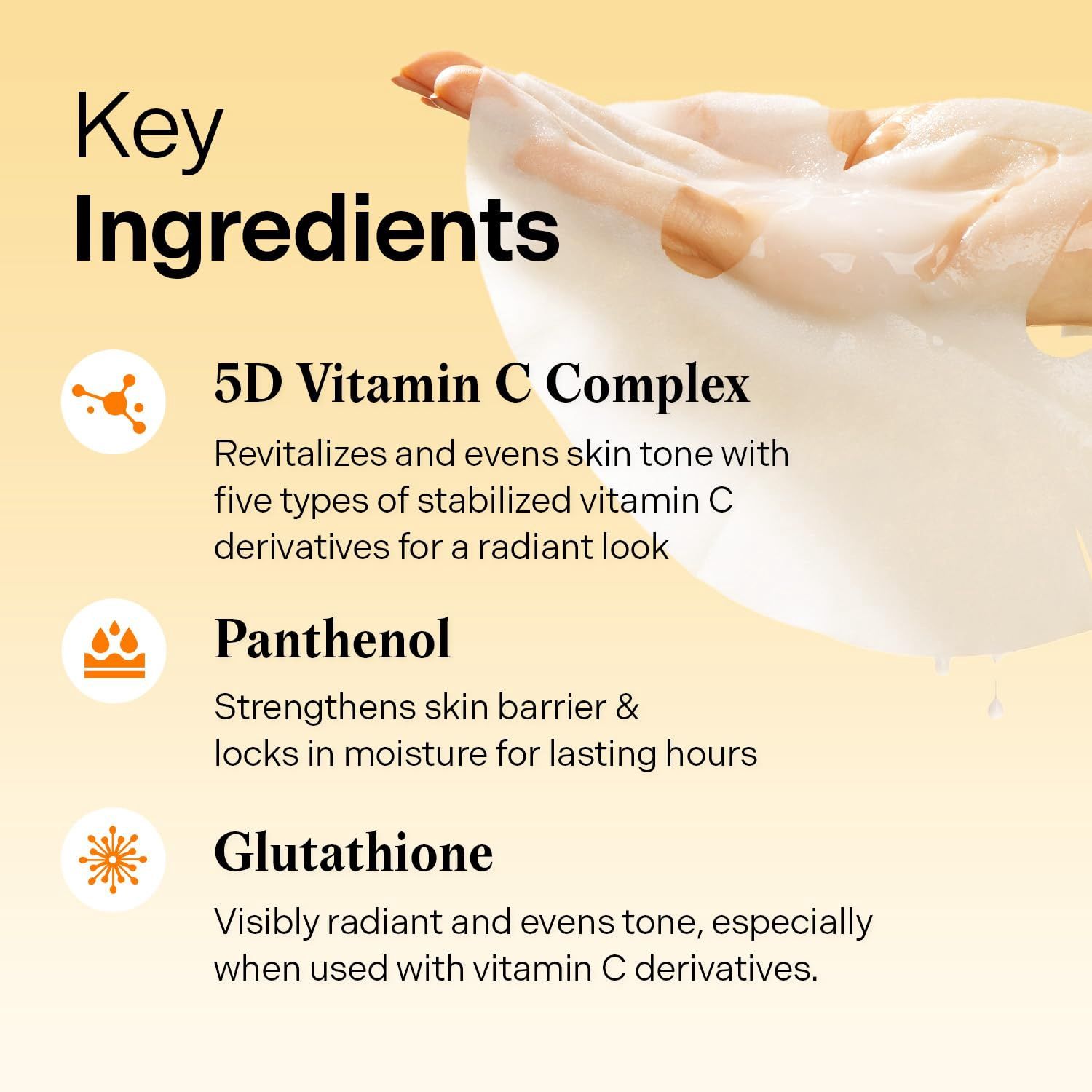 Torriden Cellmazing Vita C Facial Mask Box 10 Sheets