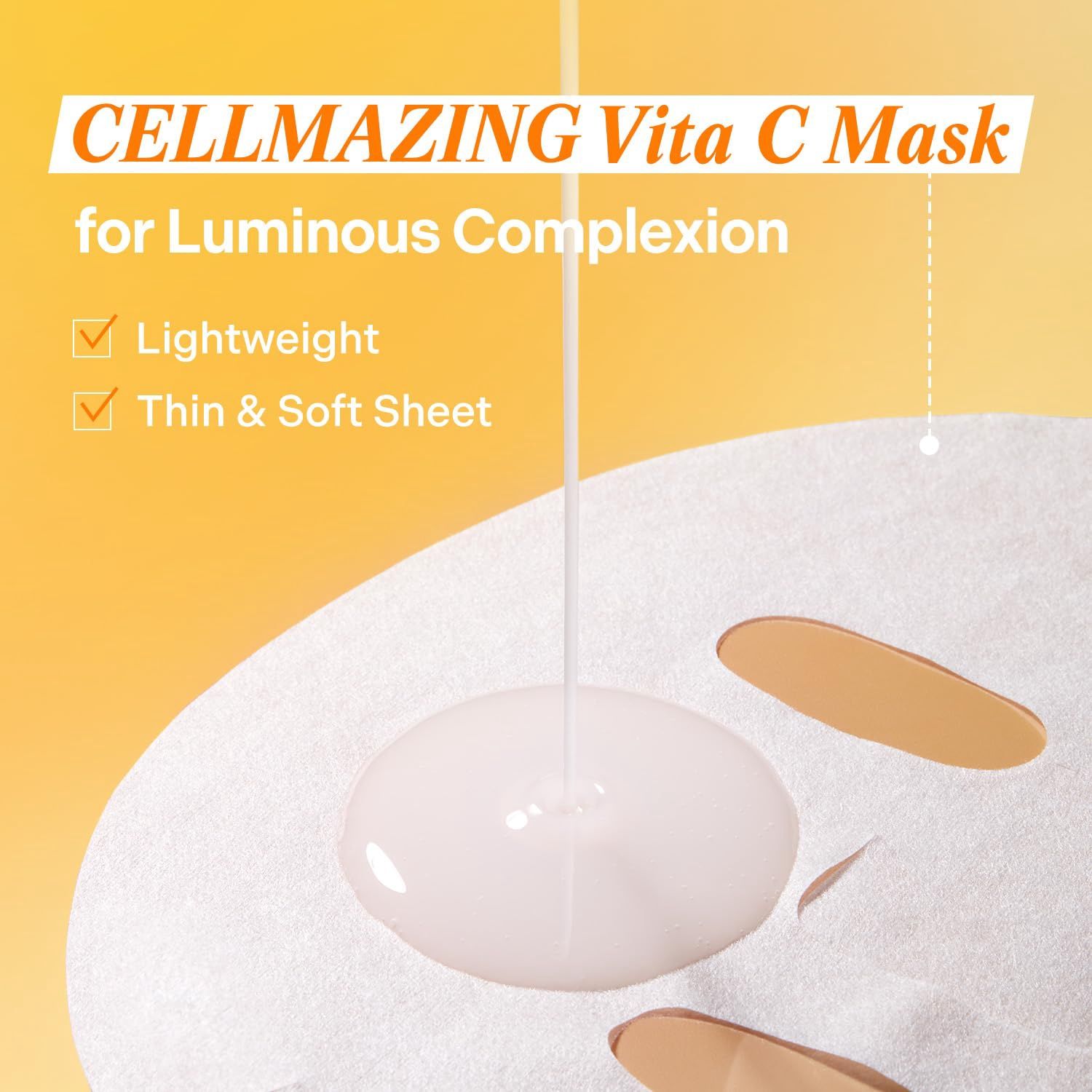 Torriden Cellmazing Vita C Facial Mask Box 10 Sheets