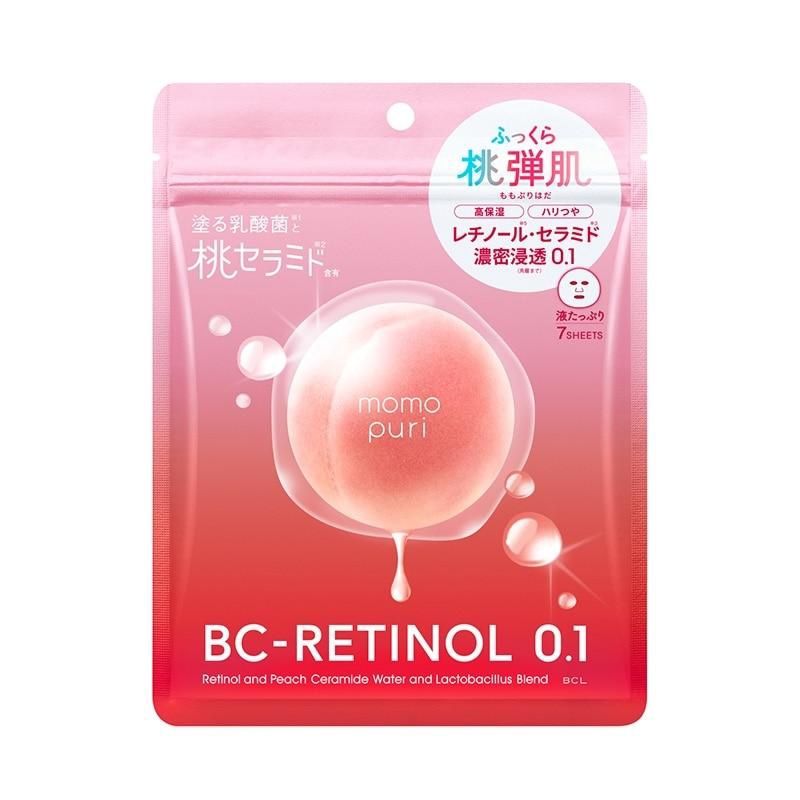 BCL Momo Puri Moist Barrier Serum Mask Rc 7pcs