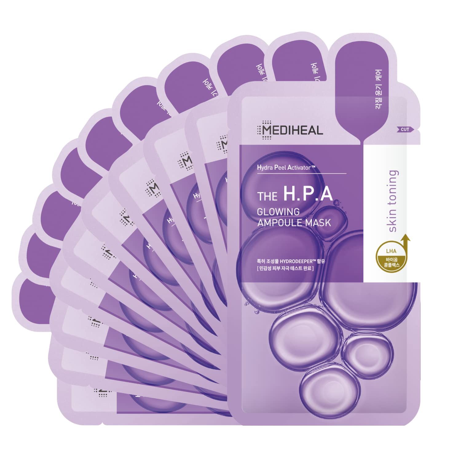 Mediheal Derma Ampoule Mask H.P.A 10pcs/Box