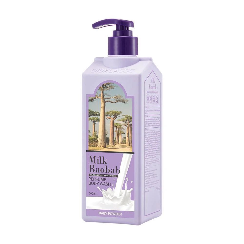 Milk Baobab Perfume Body Wash-Baby Powder 500ml (Limited)