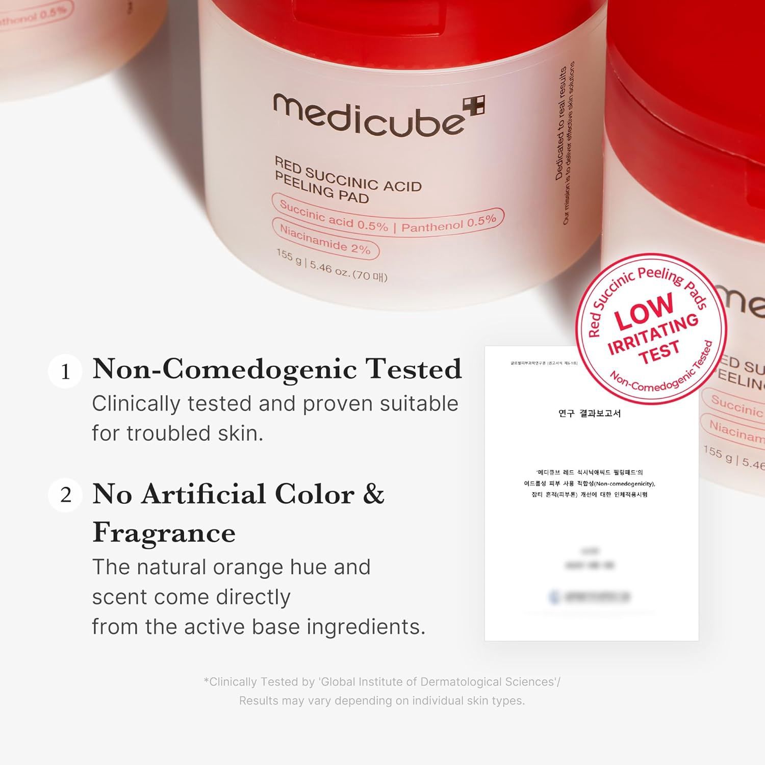 Medicube Red Succinic Acid Peeling 70pcs