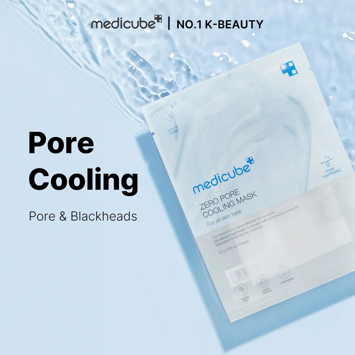 Medicube Zero Pore Cooling Mask 1 Sheet