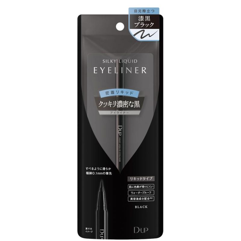 Dup Silky Liquid Eyeliner Waterproof #Black