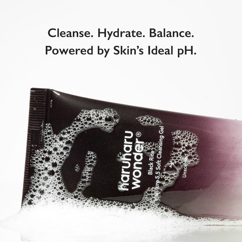 Haruharu Wonder Black Rice Moisture 5.5 Soft Cleansing Gel 100ml