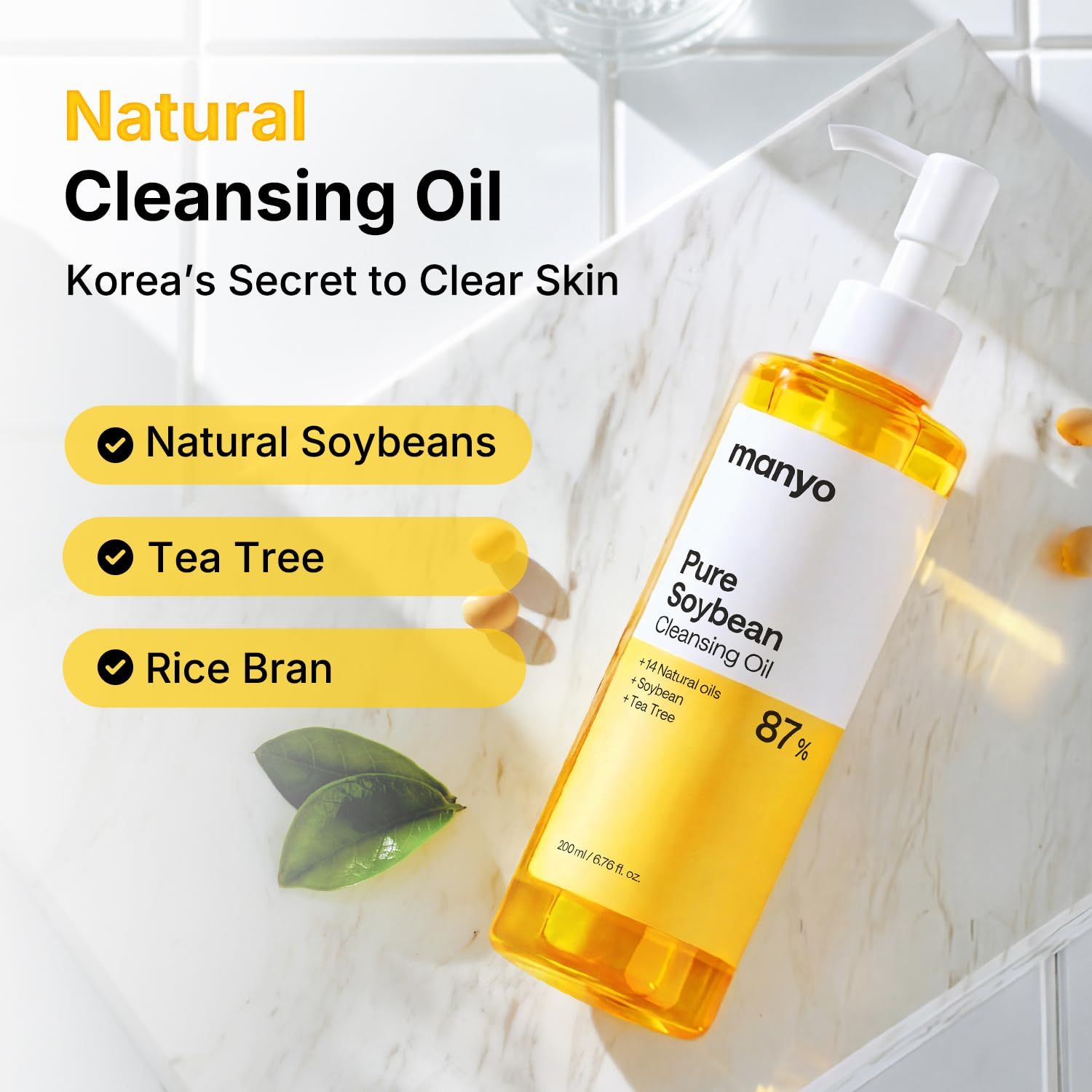Ma:nyo Pure Soybean Cleansing Oil 200ml