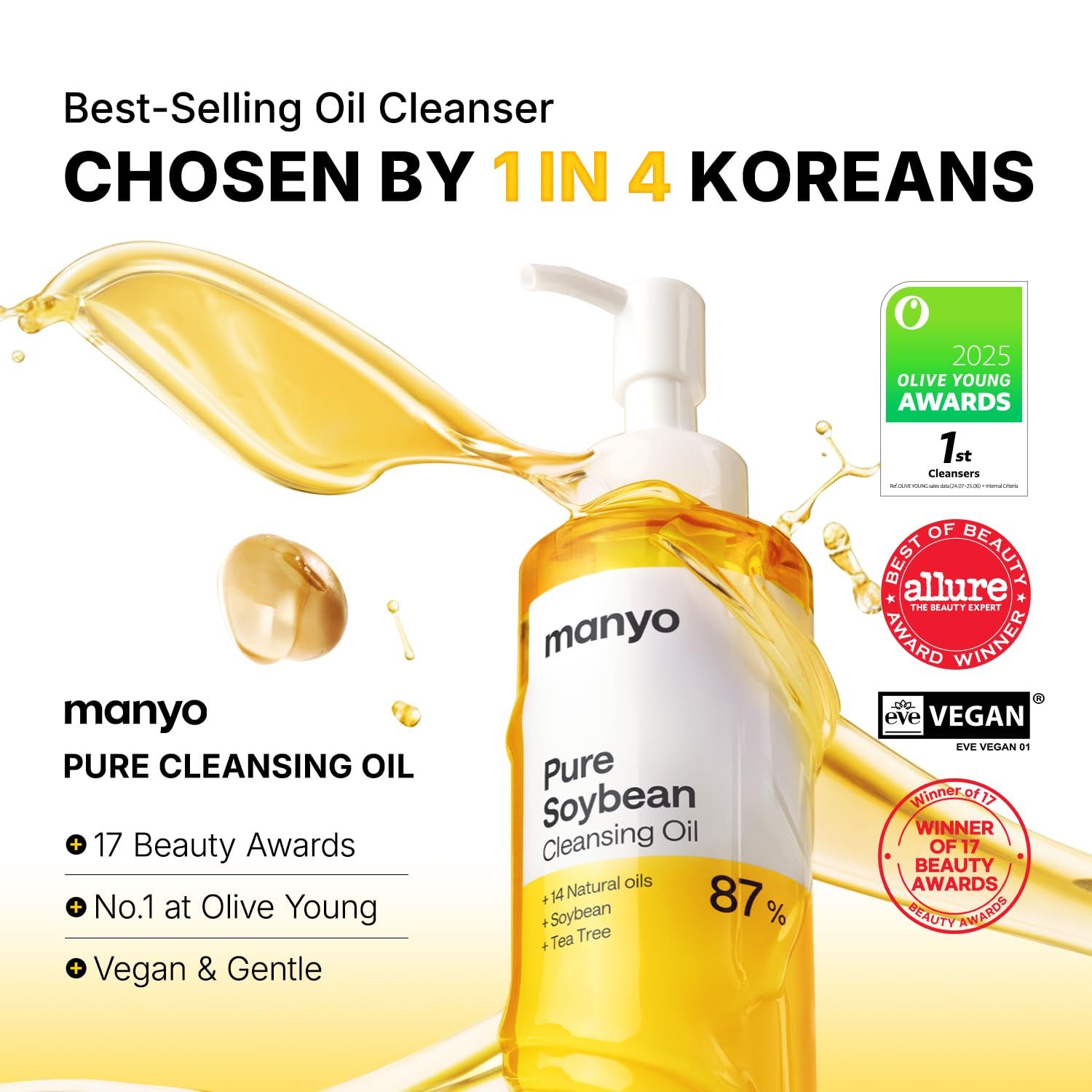 Ma:nyo Pure Soybean Cleansing Oil 200ml