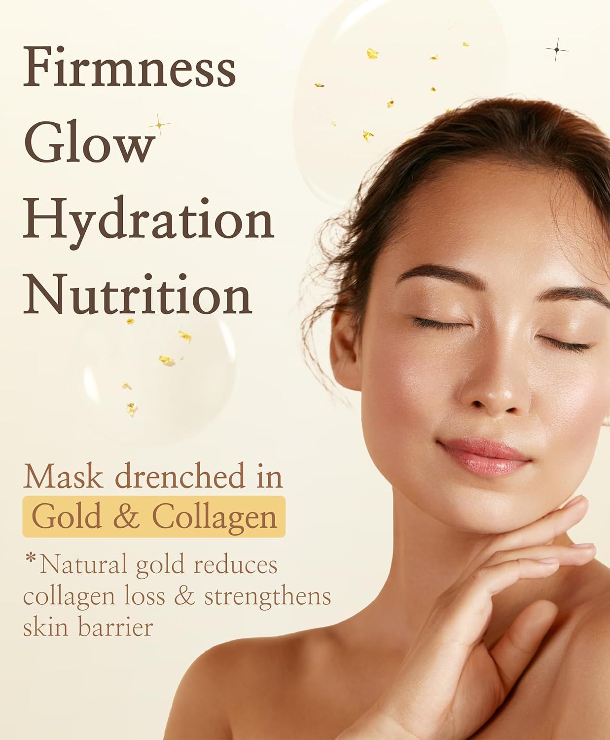 SNP Gold Collagen Ampoule Mask 10pcs/Box