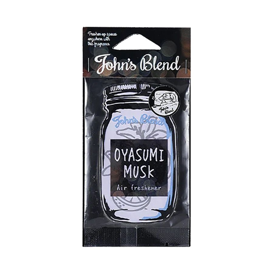 John's Blend Paper Air Freshener Oyasumi Musk (Limited)