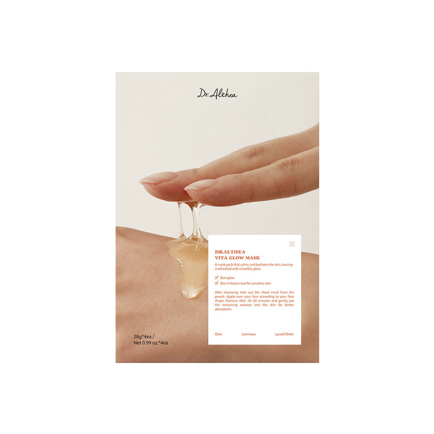Dr.Althea Vita Glow Mask 4 Sheets