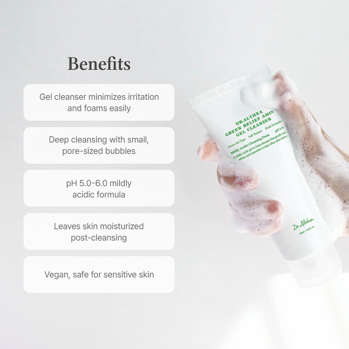Dr.Althea Green Relief Amino Gel Cleanser 100ml