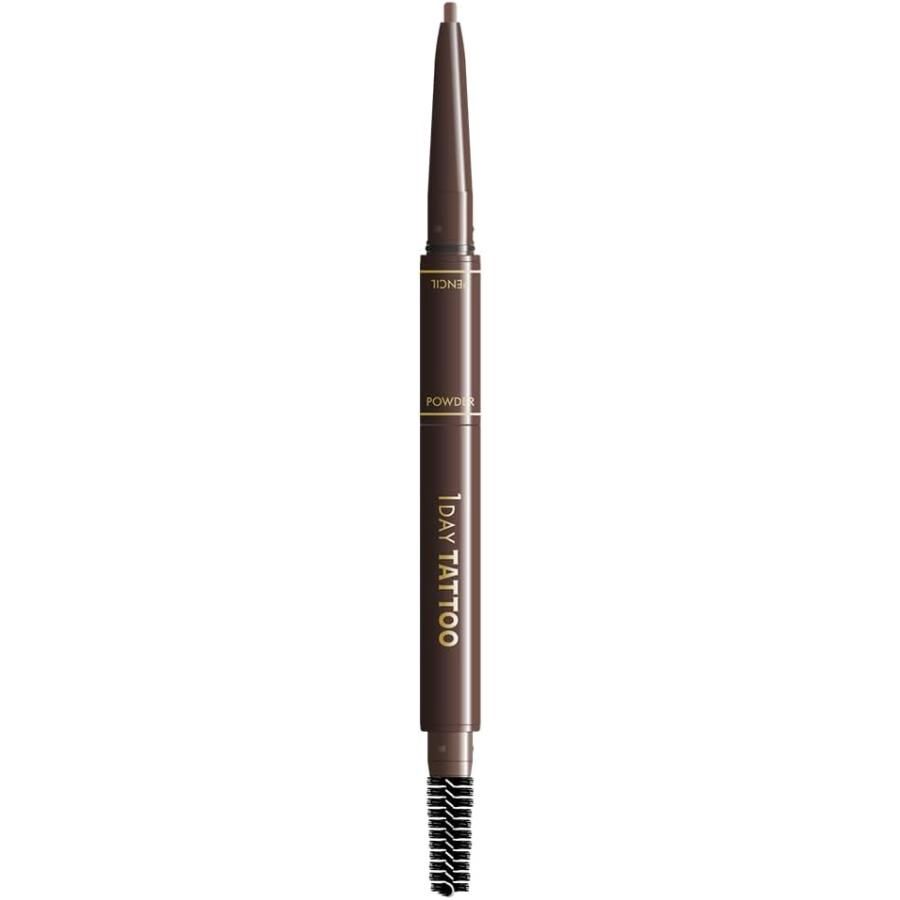 K-Palette Lasting 3 Way Eyebrow Pencil 03 Cocoa Brown