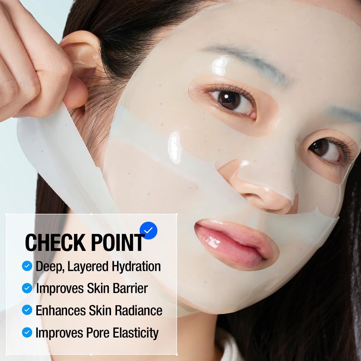 Goodal Heartleaf Hyaluron Soothing Gel Mask 5 Sheets/Box