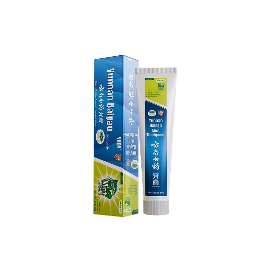 Yunnan Baiyao Refreshing Intense Mint Toothpaste 105g