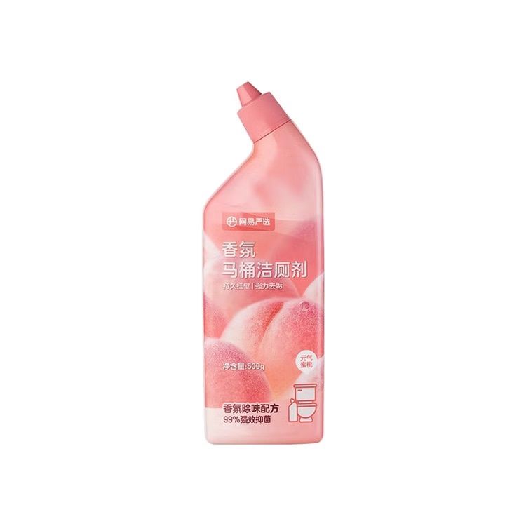 WangYiYanXuan Fragrance Toilet Bowl Cleaner Peach Scent 500g