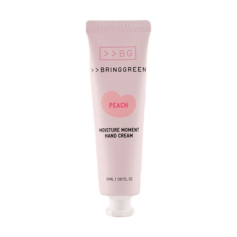 Bring Green Moisture Hand Cream - Peach 30ml (Limited)