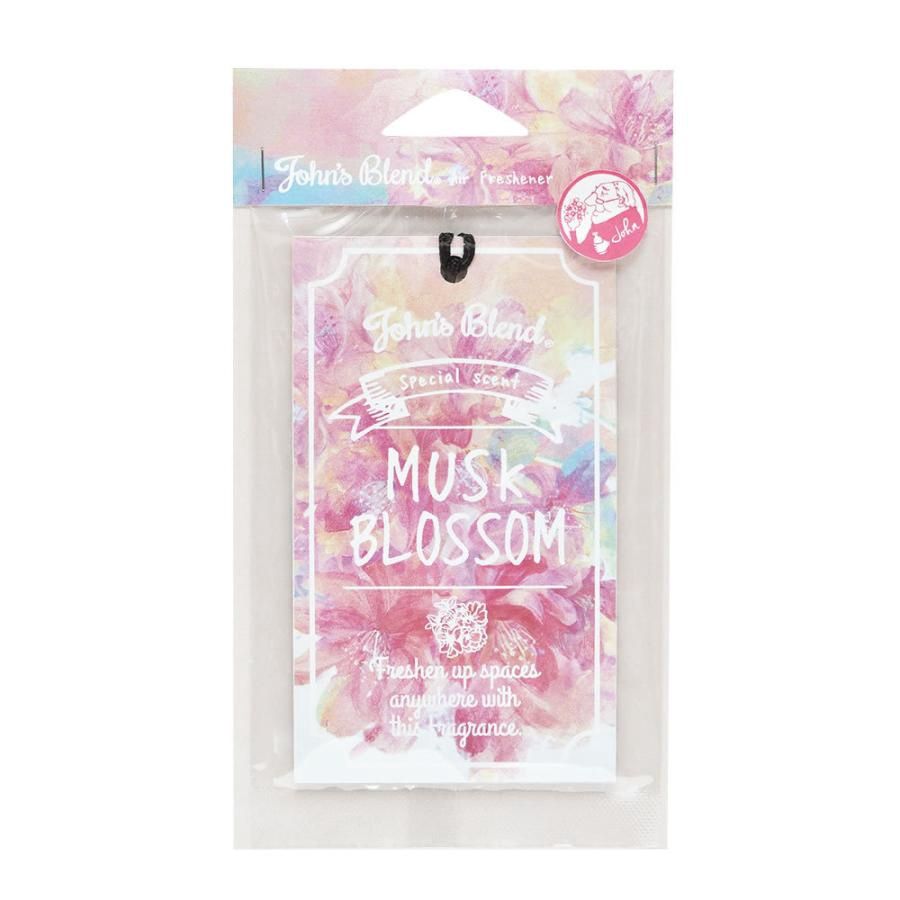 John's Blend Paper Air Freshener -Musk Blossom (Limited)