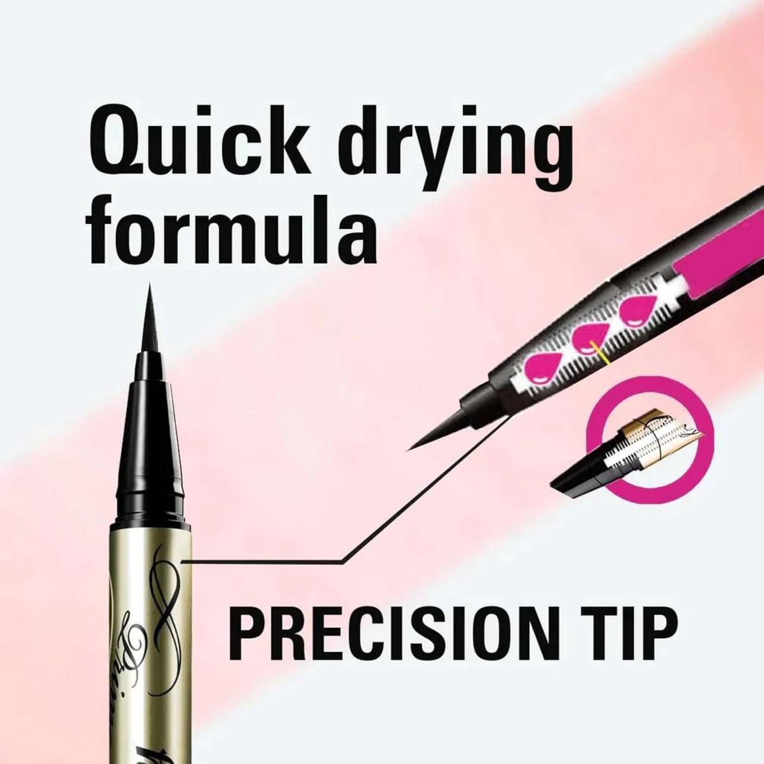 Heroine Make KissMe Prime Liquid Eyeliner Rich Keep #02 Brown Black