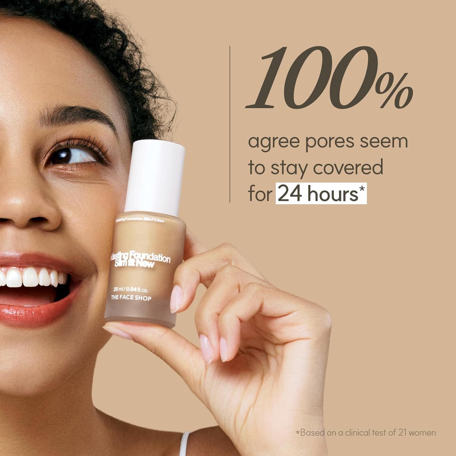 The Face Shop Ink Lasting FD Slim Fit W210 (Warm Sand)