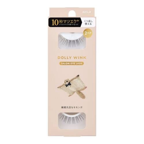 Koji Dolly Wink Salon Eye Lash No. 21 Round Momonga