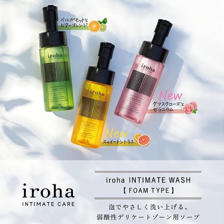 Tenga Iroha Intimate Wash Foam Type 150ml - Sweet Citrus