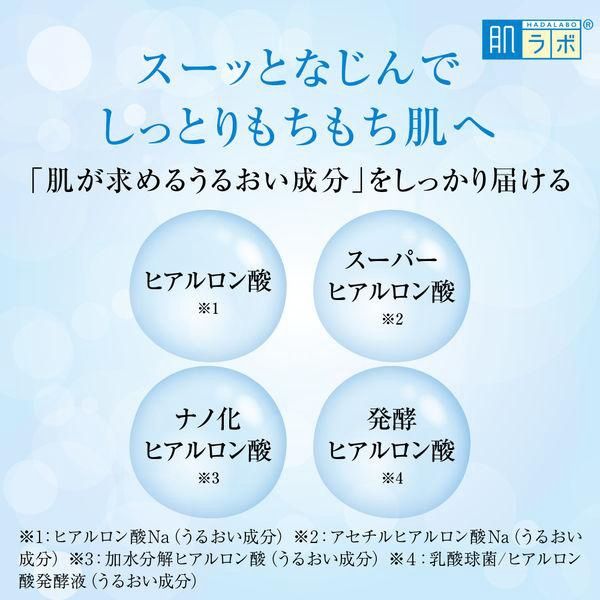 Rohto Hadalabo Gokujyun Hyaluronic Acid Hydrating Emulsion Refill 140ml