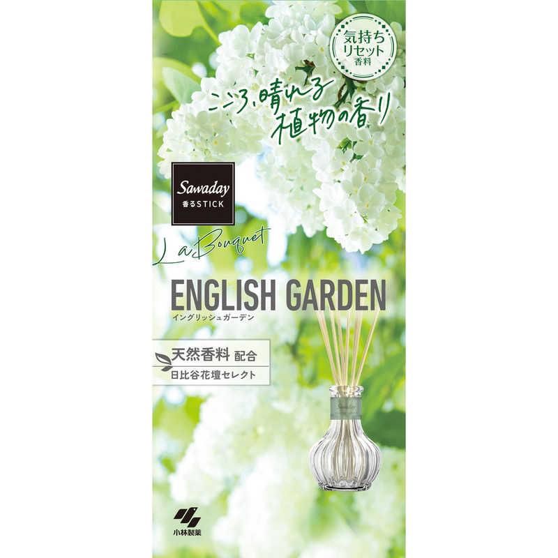 Kobayashi Pharmaceutical Sawaday La Bouquet Indoor Aromatherapy Stick Diffuser Bottle -English Garden Scent 70ml