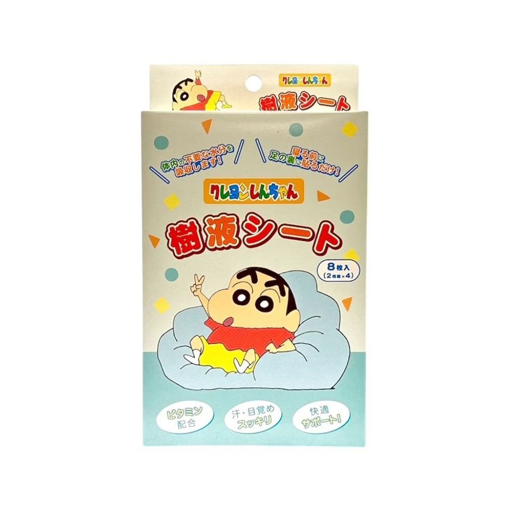 Santan x Crayon Shin-chan Foot Sheet 8pcs/Pack