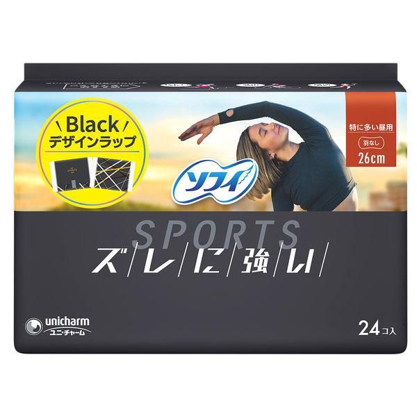 Unicharm Sofy Sports Without Wings 24pcs 26cm