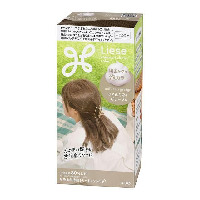 Kao Liese Foam Hair Color - Milk Tea Greige