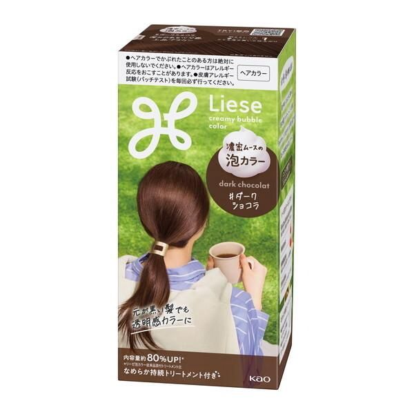 Kao Liese Foam Hair Color - Dark Chocolate Brown