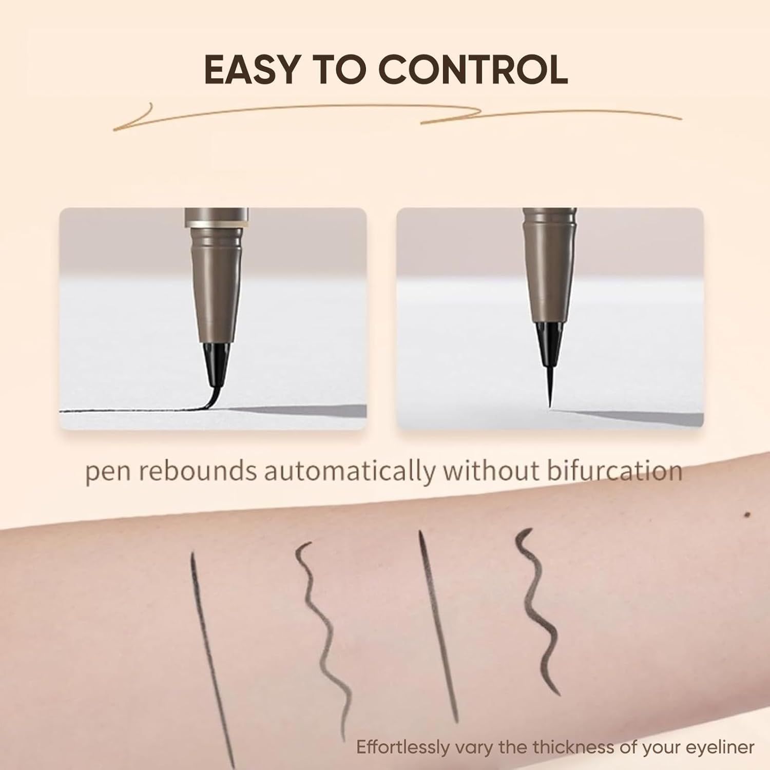 Judydoll Slim Liquid Eyeliner #02 Deep Brown
