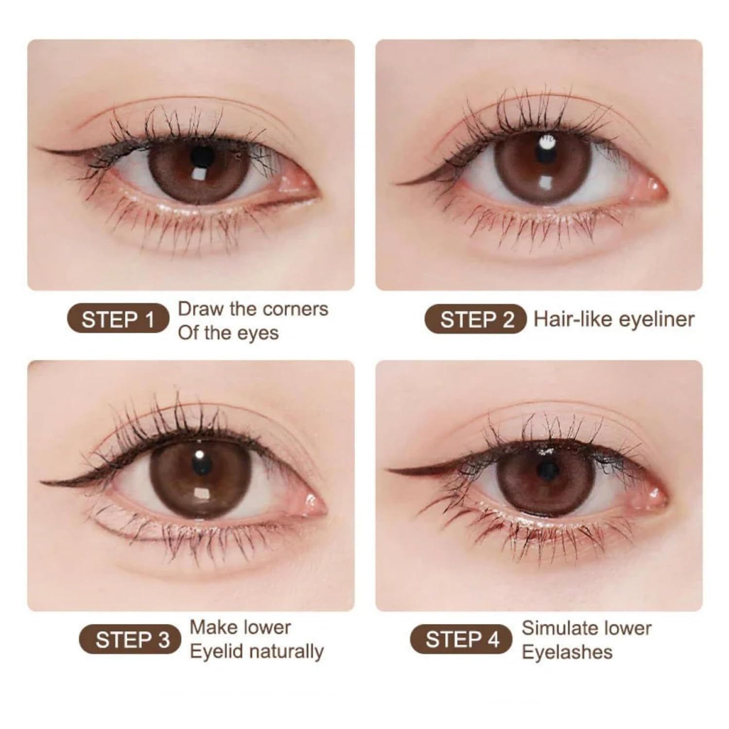 Judydoll Slim Liquid Eyeliner #02 Deep Brown