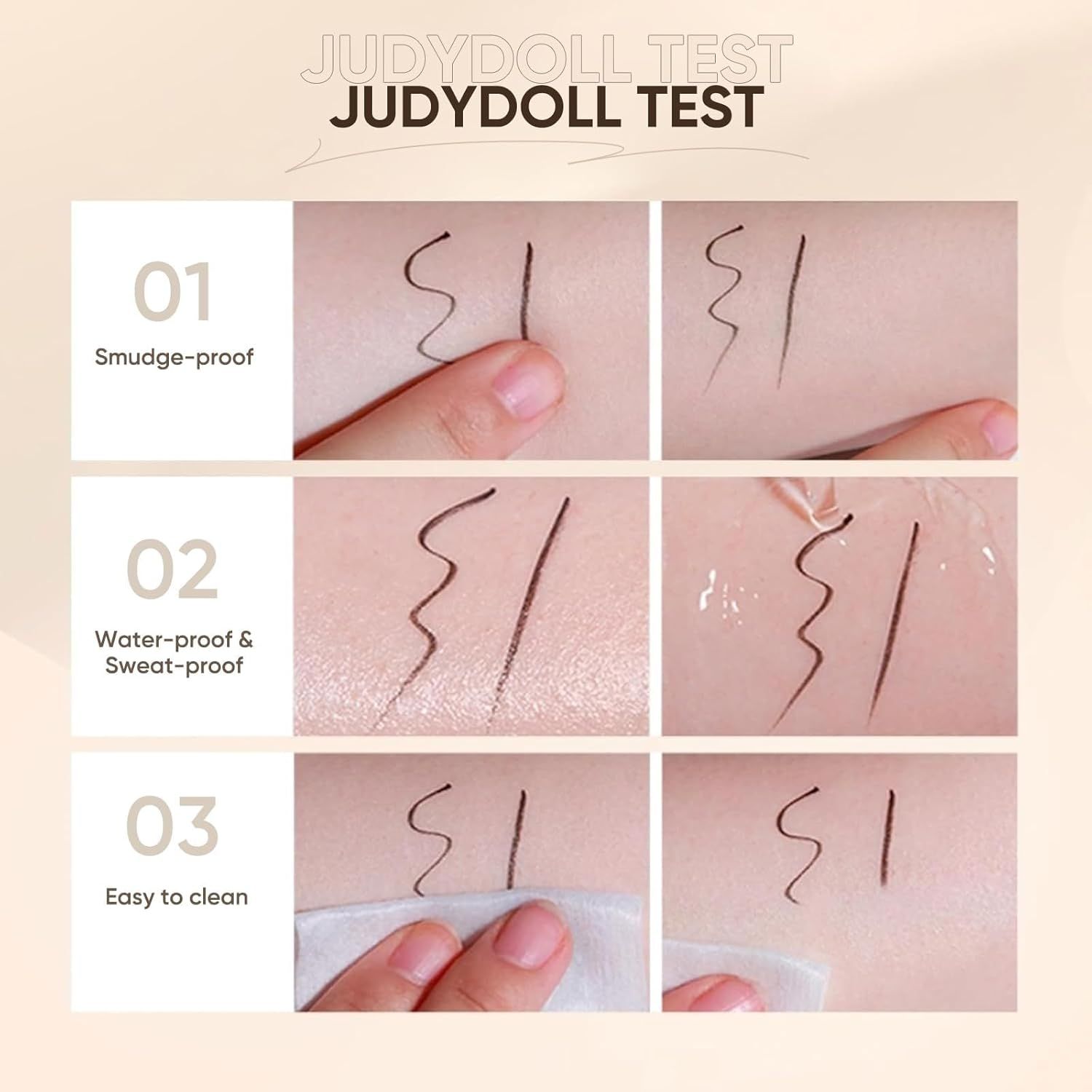 Judydoll Slim Liquid Eyeliner #02 Deep Brown